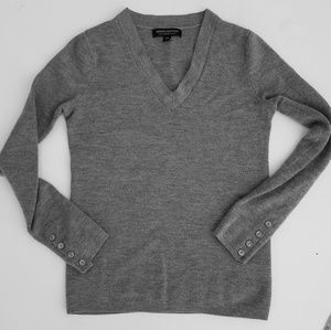 Banana Republic Merino Wool V-Neck Sweater